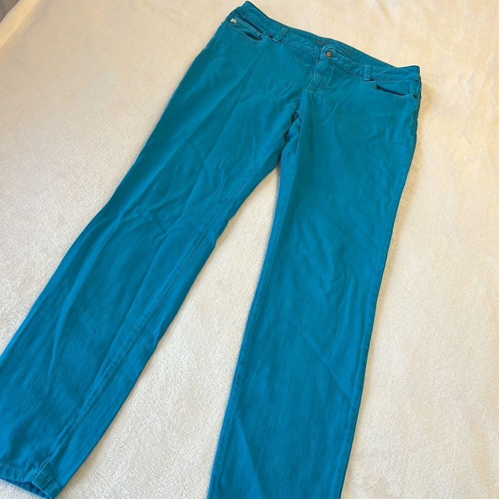 Michael Kors Teal Women Jeans